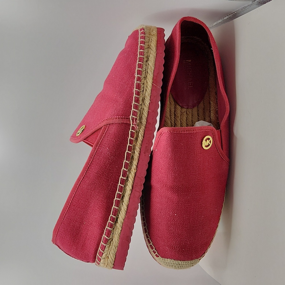 MK Red Espadrilles